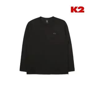 [롯데백화점]케이투 남성 간절기 긴팔 플라이워크 라운드 티셔츠 KMU24241