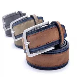 남성 버클 벨트 캐주얼 스타일 청바지 면바지 코디