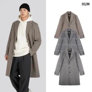 [HUM]남) 울혼방 싱글 3버튼코트(FHOWCCO112M)