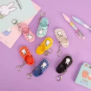 [알파슈]미피 샌들 키링 열쇠고리 굿즈 선물 키홀더 커플 에어팟 가방