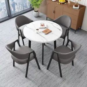 사무실 원형테이블 회의용 원탁 학원 세트 상담용 미팅 탁자