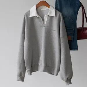 (안나앤플러스) 모티브 카라 맨투맨[티셔츠DNV78] 빅사이즈