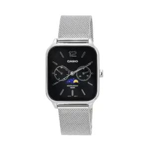 MTP-M305M-1A 블랙 다이얼 쿼츠 34mm 남성시계