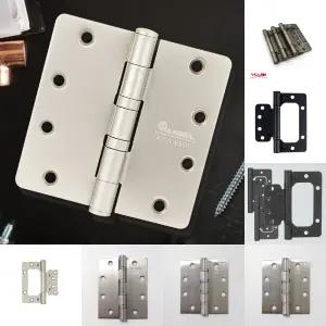 3P 장석 방문경첩 문 나비 이지/경첩/대문/화장실/샷시/스프링/욕실/고하중/접이식/방화문/자동/철제/스틸