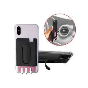 핸드폰 카드 포켓 거치대 명함 수납 차량 송풍구 거치/케이스/교통카드/신분증/지갑/스마트폰/폰카드 부착