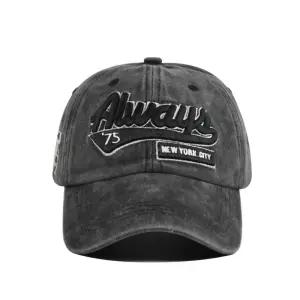 베이직 볼캡 캡모자 Y2K모자 워싱 자수 빈티지볼캡 남여공용 야구모자