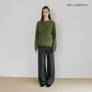 [런칭가 179000원]누캐시미어 25FW 울캐시미어 와이드 팬츠