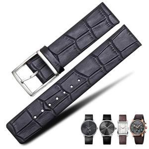 호환 스트랩 시계 디젤 켈빈클라인 Y211 검은 16mm 가죽 줄 워치