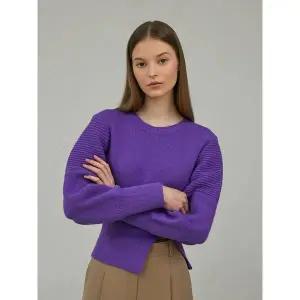 [하프클럽/에고이스트]퍼플 슬릿 포인트 볼륨 풀오버 EN3KL861