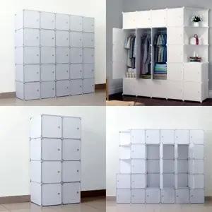 은플 간이 사무실 회사 화이트 서랍장 선반 옷장 의류 진열장 의류수납장 의류수납함
