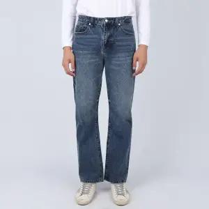 플랙 남성 청바지 크롭 테이퍼드 미디엄블루 PJTH5BEM565