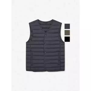 [하프클럽/뱅뱅]공용 브이넥 경량 패딩조끼(NEY624)