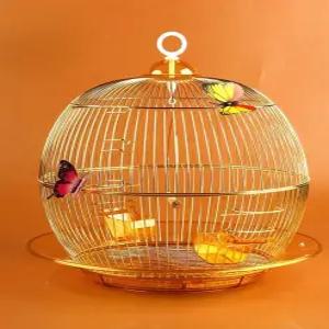 앵무새 케이지 원형 새장 새집 날림장 놀이터 이동장