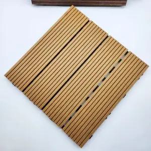 조립식 데크타일 브라운 우드st 데크 바닥재 바닥데크 바닥재 데크타일 데크 조립식 바닥