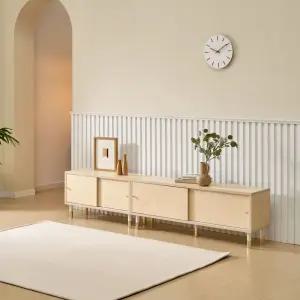 금이가구 온데이 모던 심플 EO자재 내츄럴 거실장 티비받침