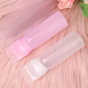 가는팁공병 빗달린 헤어 두피 도포기 앰플 토닉 로즈워터 트리트먼트 화장품 공병 용기