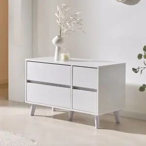 G1490 다용도 2단 서랍 수납장 900 3colors