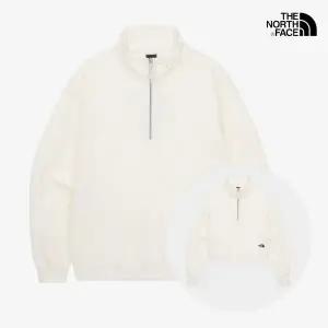 [롯데백화점]노스페이스 공용 코어 하프 집업 아노락 맨투맨 NM5MR01C_CRE