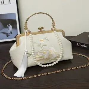 혼주 가방 드레스 어울리는 한복에 클러치백 여성 한복