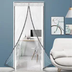 현관문 대형 150X230 투명 자석 방풍 비닐 커튼 강화문바람막이 외풍차단 방한