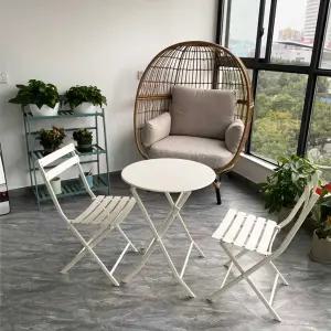 야외 핑크 테이블 의자 원탁 발코니 편의점 풀세트 탁자