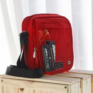 [콩심팥심]유행 여성 작은 핸드백 캐주얼 나들이 빨간 메신저백 웨이스트백