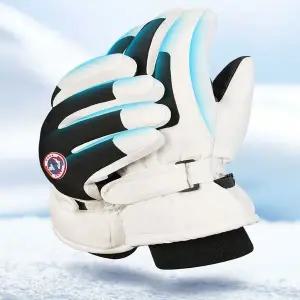 남성 여성 스마트터치 벨벳 안감 방한 보드 스키장갑