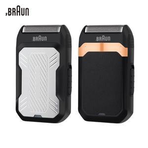 팡 브라운 M606 전기 면도기 전문 휴대용 남성용 미니 소형 수염 트리머