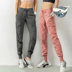 [콩심팥심]여성 배기핏 쿨링 조거팬츠 핏한 요가 트레이닝