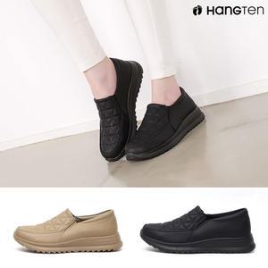 행텐 HT-S11 여성용 퀄팅 슬립온 컴포트 스니커즈 운동화 단화