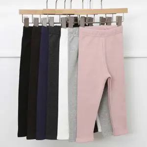 유아 초등학생 저학년 면스판 쫄쫄이 레깅스 바지
