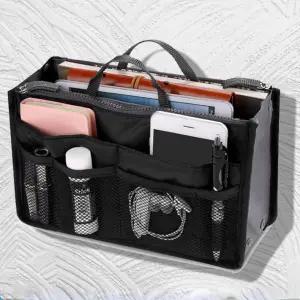 패딩 더블 지퍼 가방 이너백 백인백 정리백 이너백