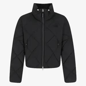 [노스페이스] 매장판 여성 화이트라벨 알마 온 크롭 패딩 자켓 블랙 NJ3NR82J