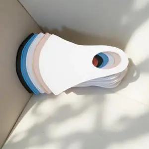 화장안묻는 마스크 KF94 보풀없는 에어리쉬 피부 트러블 새부리 항균 일회용