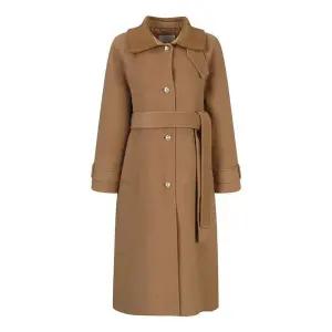 씨 울 블렌디드니트카라롱코트SJHRZ0699