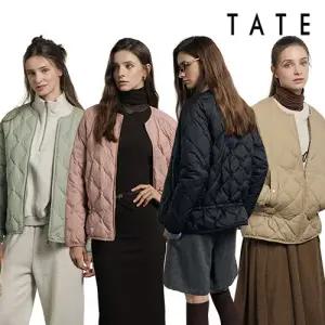 [초특급최저가][TATE] 테이트 25FW 여성 에어라이트 덕다운 퀼팅 점퍼 1종