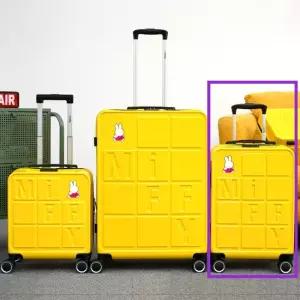 윤슬디자인  기내용 학생 캐리어 여행가방 20인치 귀여운 소형 핸디 캐리어 여행용 기내반입