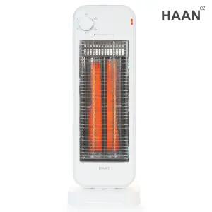 한경희 자동좌우회전 프리미엄 2단 카본 전기히터 화이트 HAAN-Q3500