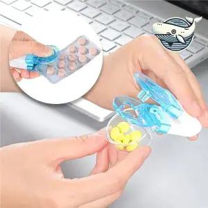 휴대용 분배기 정리 알약 보관함 약통 약먹기