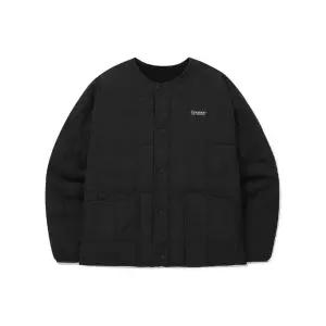 [커버낫]M 커버낫자켓 CQK CO2403JK27-BK 플리스 리버서블 퀼팅 자켓 블랙