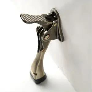 아파트 현관설치 페달식 말발쿱 스토퍼 문고정받침 문충격방지 도어말굽 문닫침 철문