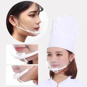투명 위생마스크 개별포장 10개 식당용 주방마스크 주방위생 식당위생 위생용품 음식점마스크
