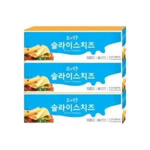 동원 소와나무 슬라이스치즈100매 1.8kgx3 업소용 대용량