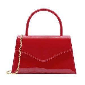 Milisente 여성용 이브닝 클러치백, 파티 웨딩용 광택 PU 레더 숄더 크로스 핸드백