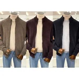 갤러리아 [기획특가]에디션 남성 겨울 셔닐 비건퍼 집업 가디건 NNF4EC1632 3종