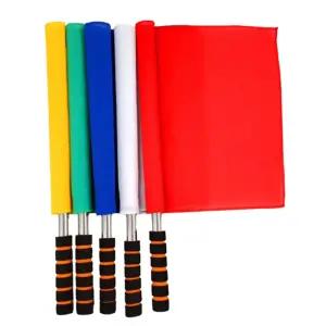 체육소품 깃발 색상별 행사용 응원