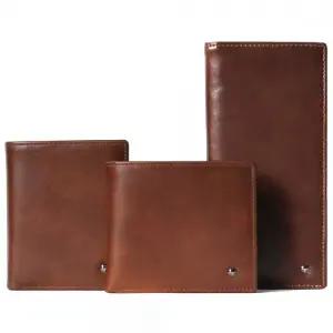 YJ303 블루마운트 소가죽 반지갑 중지갑 남성지갑