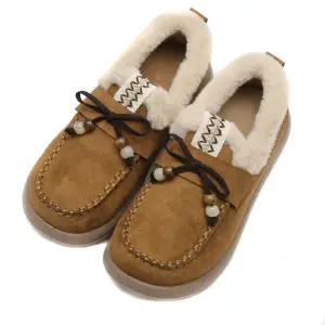 스웨이드 로퍼단화 털단화 방한컴포트화 효도화 방한신발Z