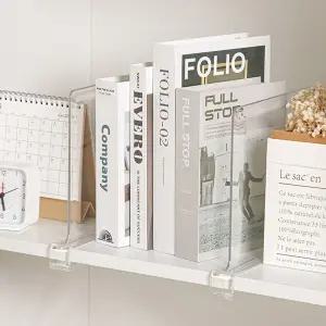 아크릴 책장 칸막이 수납