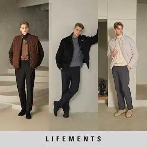 [라이프먼츠]25FW 남성 웨이스트 프리 씬패딩 팬츠 3종